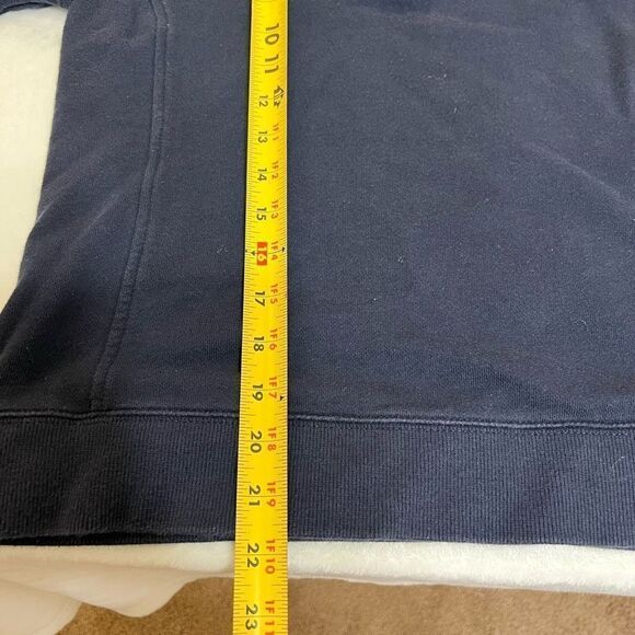 Vineyard Vines Navy Blue Quarter Zip Sweater Small Half Zip - Picture 9 of 10